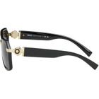 Versace Black Vintage Icon Pilot Sunglasses