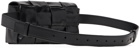 Bottega Veneta Black Paper Cassette Belt Bag