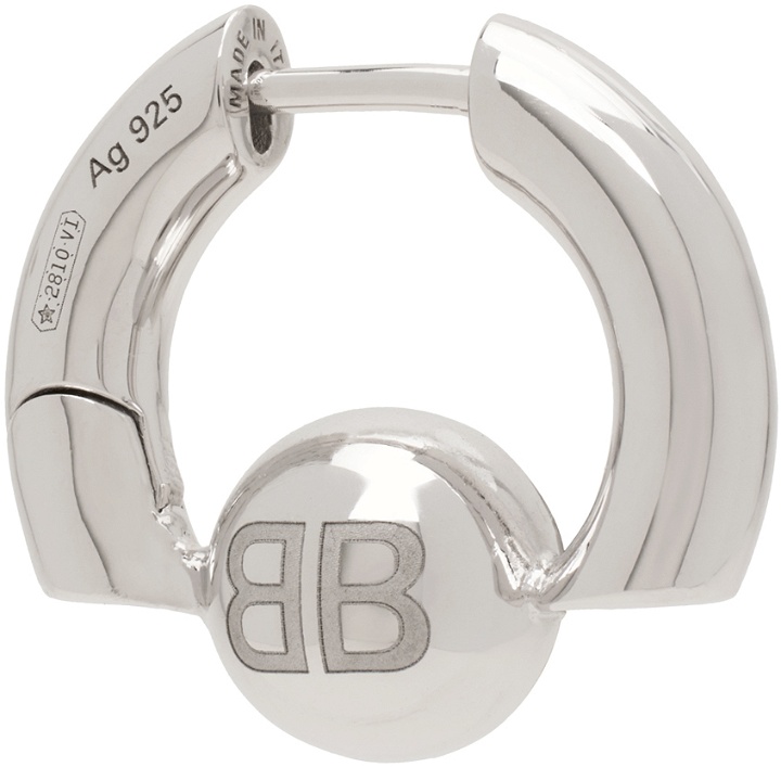 Photo: Balenciaga Silver Cut XS Earring