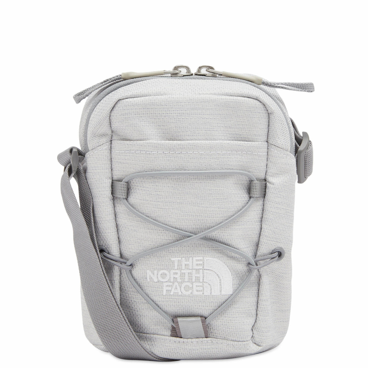 The North Face Women's Jester Crossbody Bag in Tnf White/Metallic 