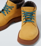 Bottega Veneta Haddock leather lace-up boots