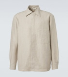 Saman Amel Linen overshirt