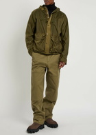 Ten C Skye Panelled Shell Jacket Green