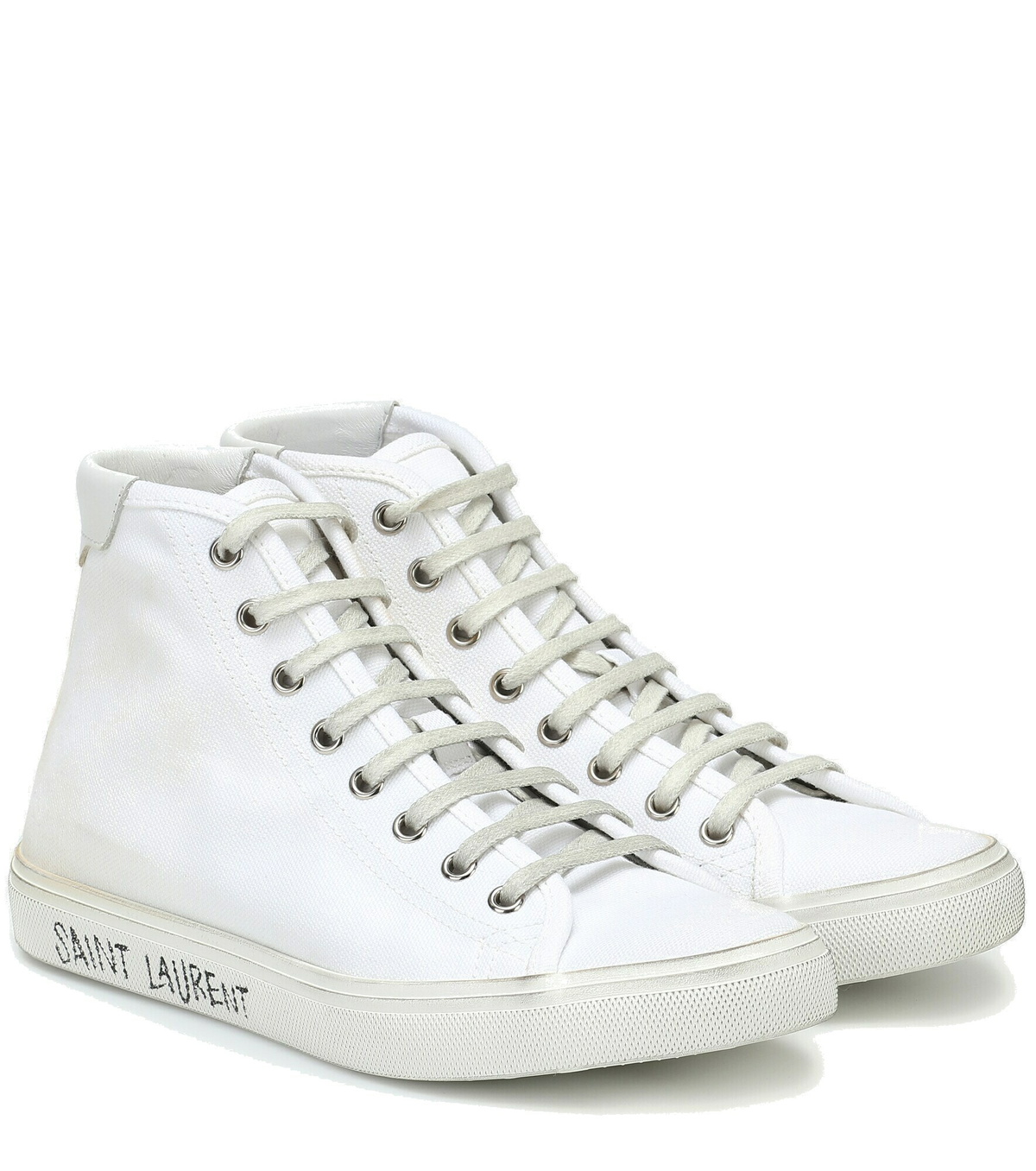 Saint Laurent - Malibu canvas sneakers Saint Laurent