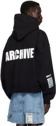 B1ARCHIVE Black Short Hoodie