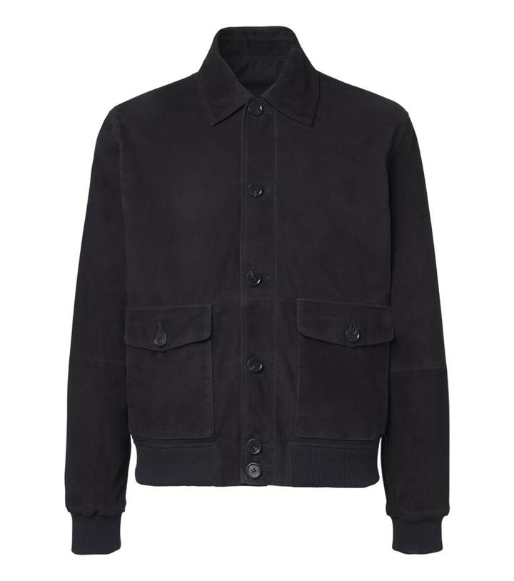 Photo: Arma Tomme reversible suede blouson jacket