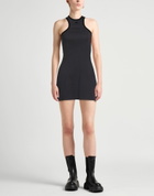 Courrèges Womens Mini dress Slate in Blue