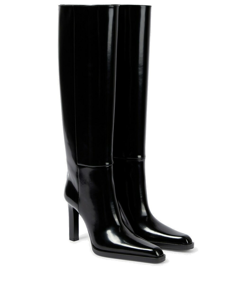 Saint Laurent Nina leather knee-high boots Saint Laurent