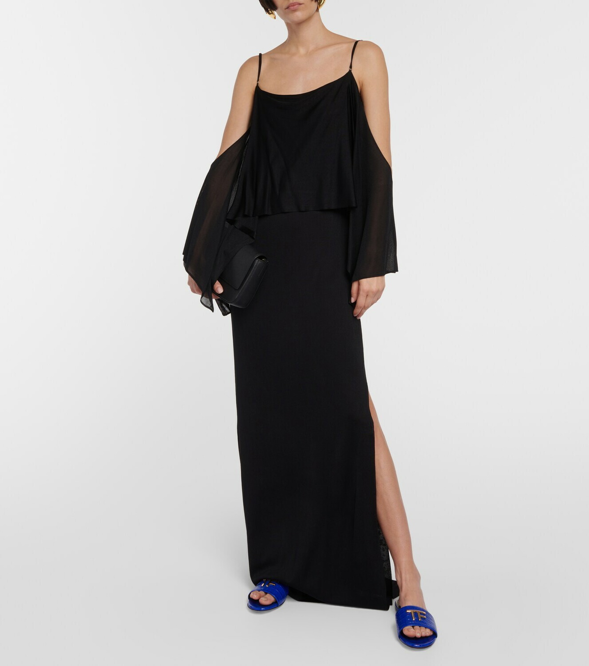 Tom Ford TF croc-effect leather sandals TOM FORD