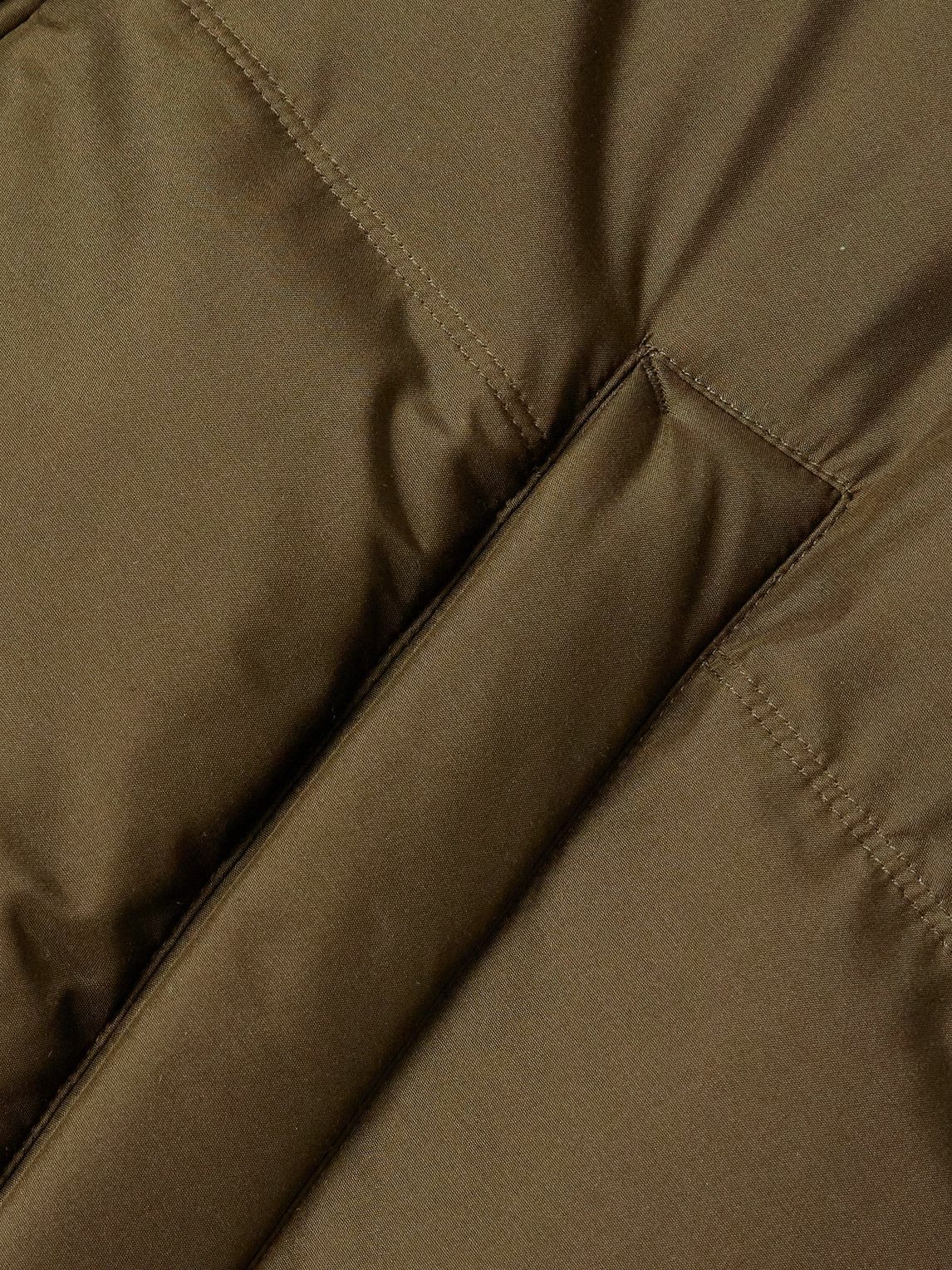 Loro Piana - Lucio Quilted Storm System® Silk Jacket - Green