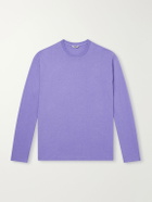 Auralee - Cotton-Jersey T-Shirt - Purple
