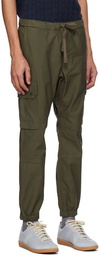 BEAMS PLUS Green Drawstring Cargo Pants