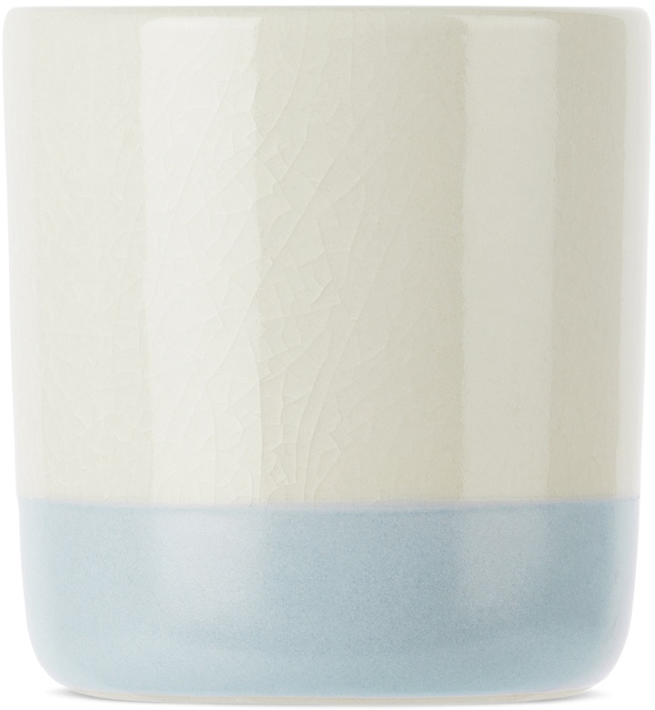 Photo: Marloe Marloe Off-White Fractured Gloss Tumbler Candle