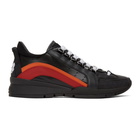 Dsquared2 Black 551 Rainbow Sneakers