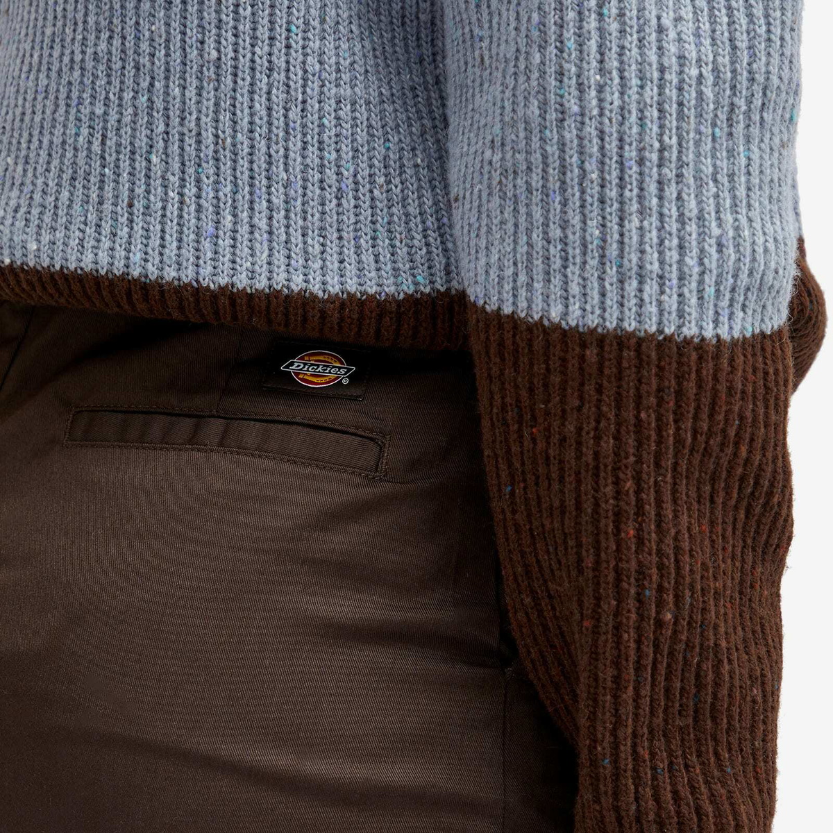 Dickies Women's Mini Work Skirt in Dark Brown
