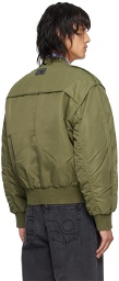 EYTYS Green Penn Bomber Jacket