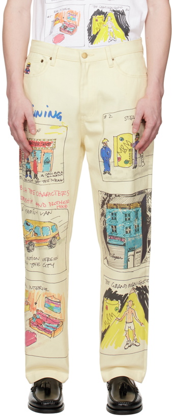 Photo: KidSuper Off-White Screenplay Trousers