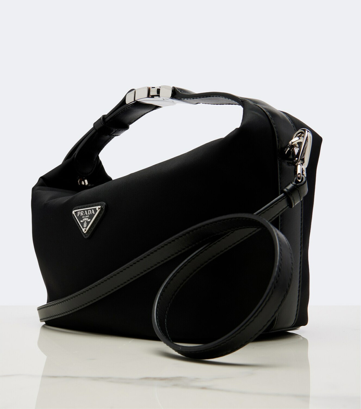 Prada Prada Chérie Mini Re-Nylon top-handle bag