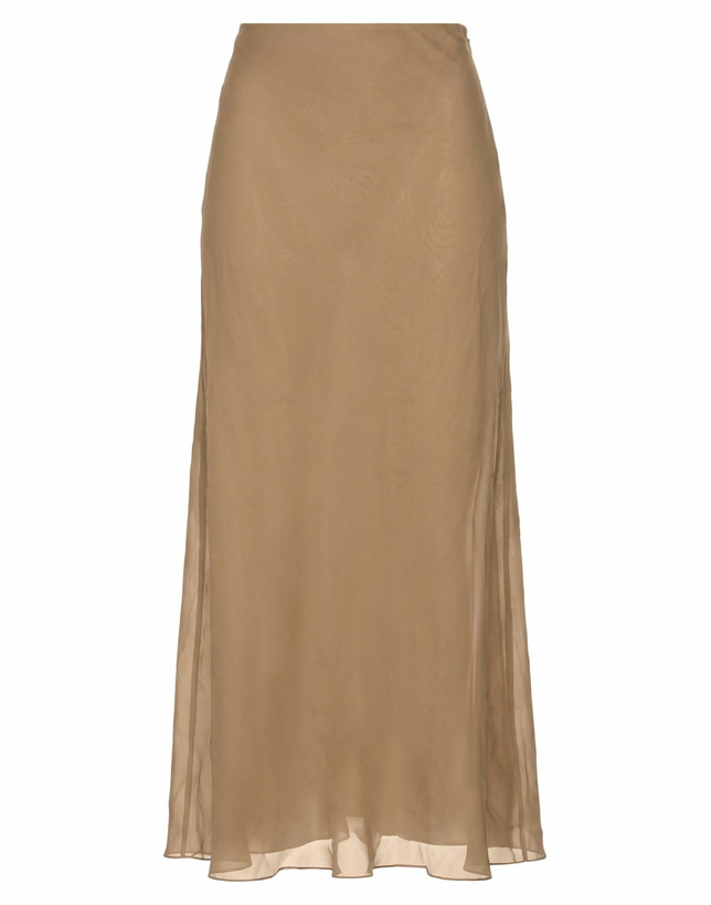 Photo: Khaite Womens Maxi skirt Khaki