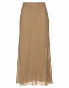 Khaite Womens Maxi skirt Khaki
