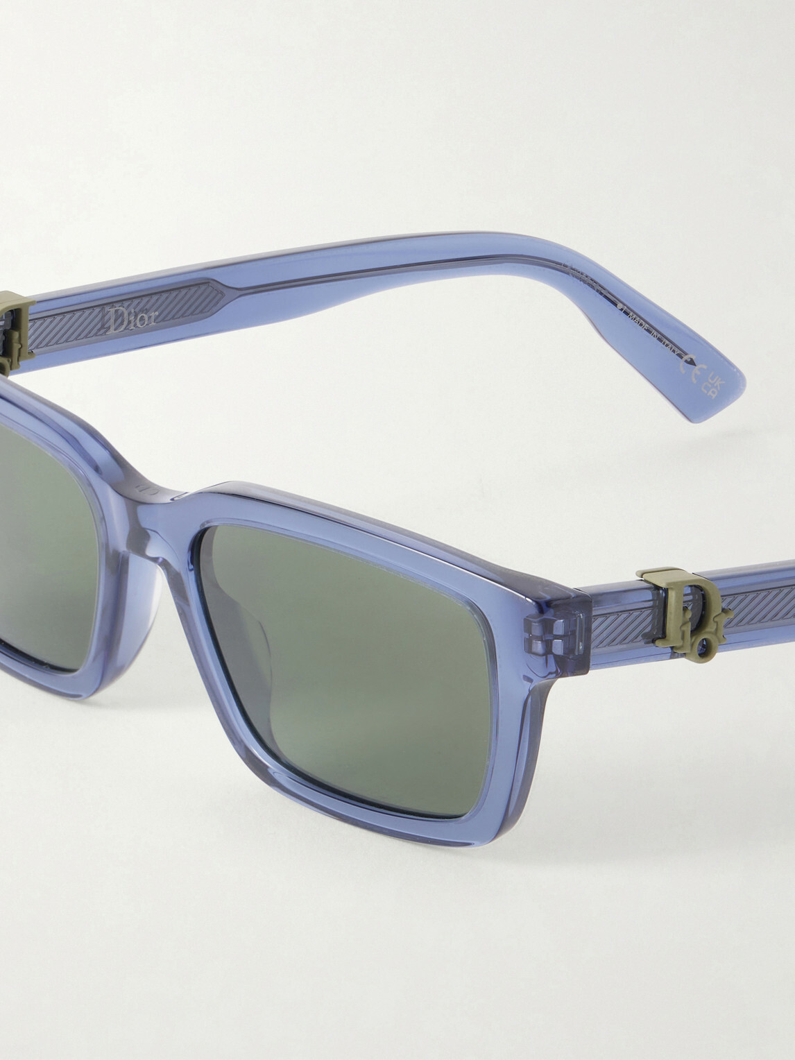 Dior Eyewear - Dior Oblique S5l D-Frame Acetate Sunglasses - Blue