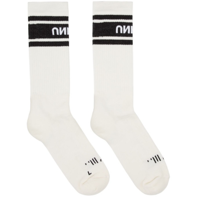 Photo: Unravel White Sport Socks