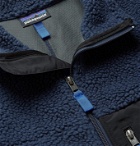 PATAGONIA - Classic Retro-X Shell-Trimmed Fleece Jacket - Blue