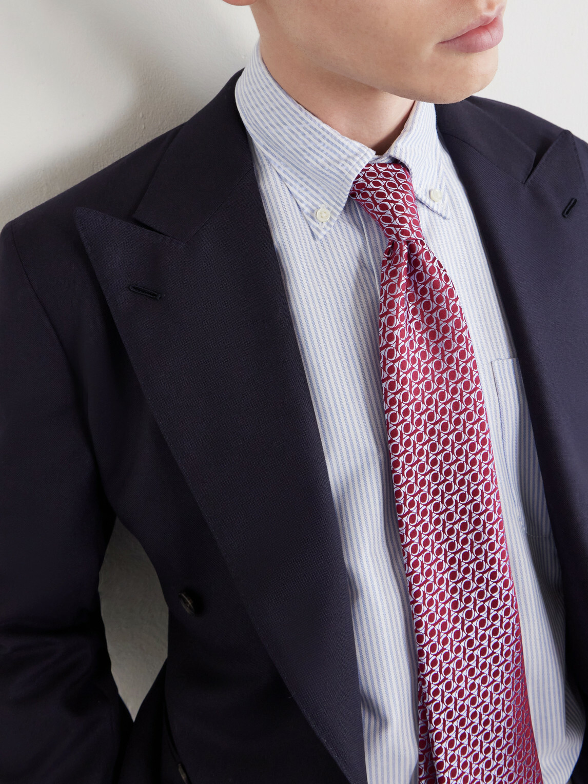 Charvet - 8.5cm Silk-Jacquard Tie