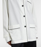 Toteme Oversized silk shirt