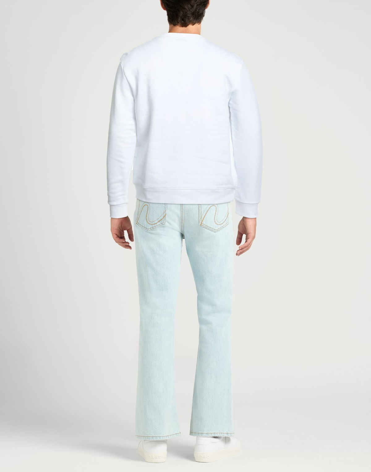 Dondup Mens Sweatshirt in White