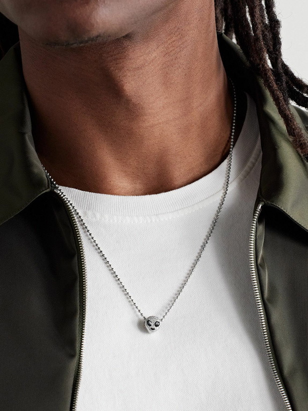Photo: Greg Yuna - Alien 14-Karat White Gold Diamond Pendant
