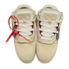 Off-White Beige Off-Court Low Sneakers