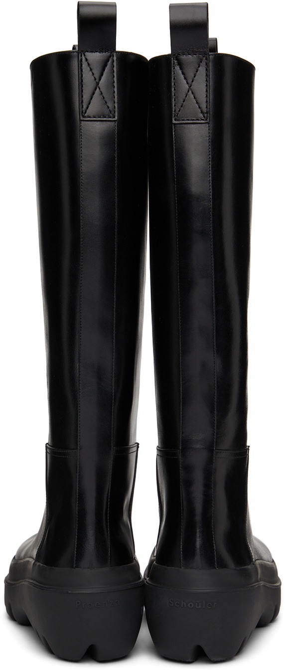 Proenza Schouler Black Tall Storm Boots Proenza Schouler