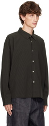 Omar Afridi Black & Khaki Philip Shirt