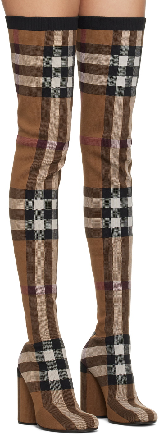 Burberry over the sales knee boots