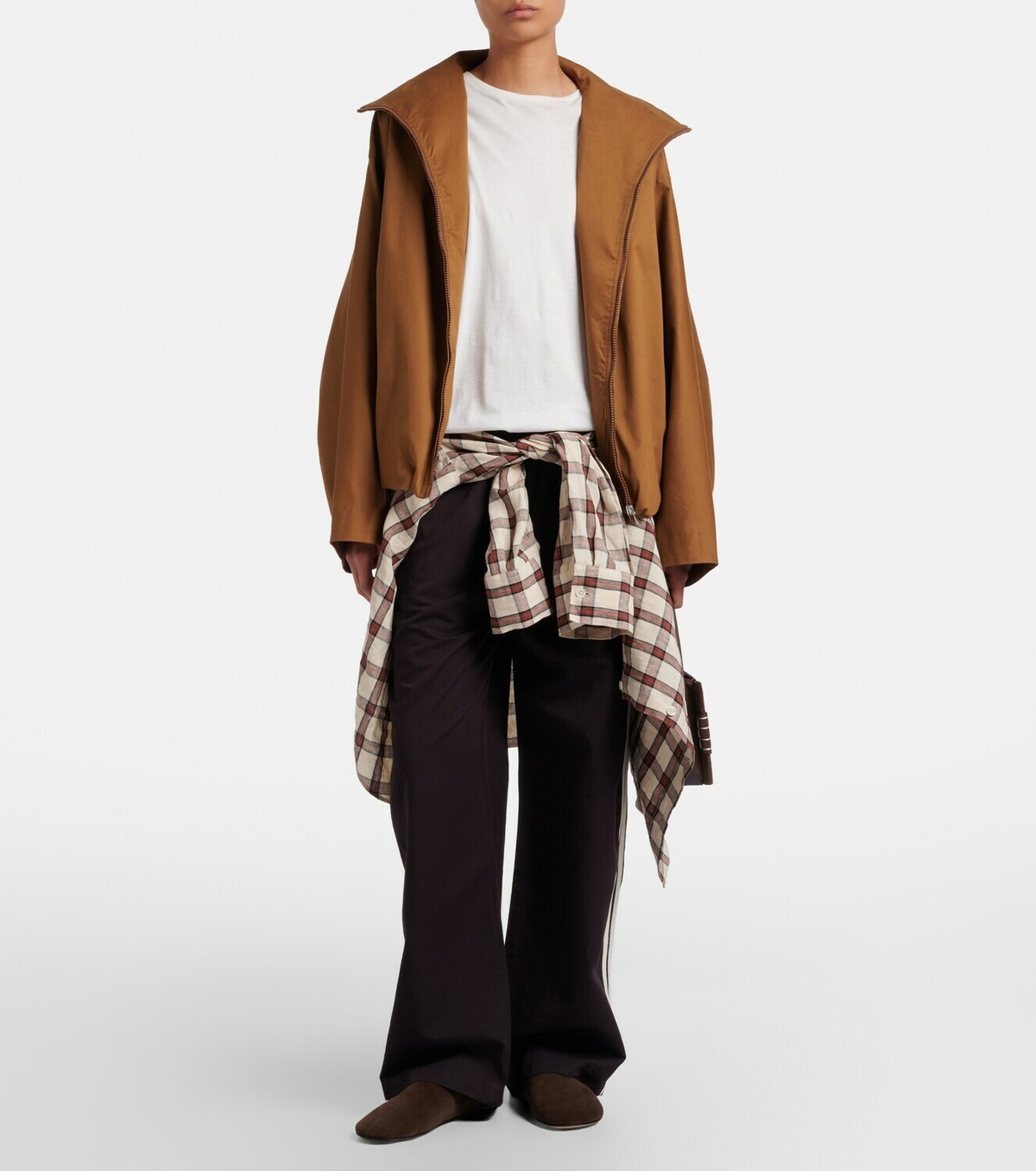 Citizens of Humanity Aurora cotton-blend wide-leg pants