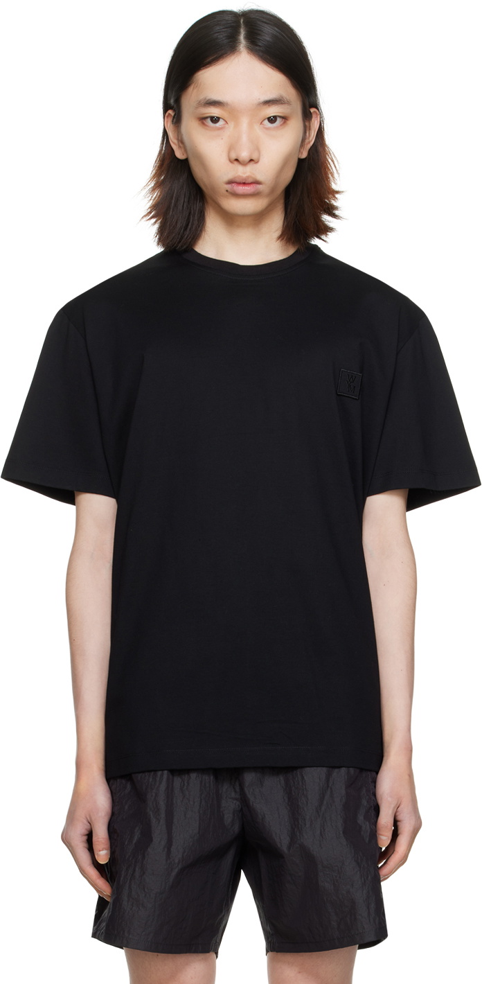 Wooyoungmi Black Graphic T-Shirt Wooyoungmi