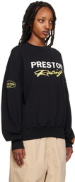 Heron Preston Black 'Preston Racing' Sweatshirt