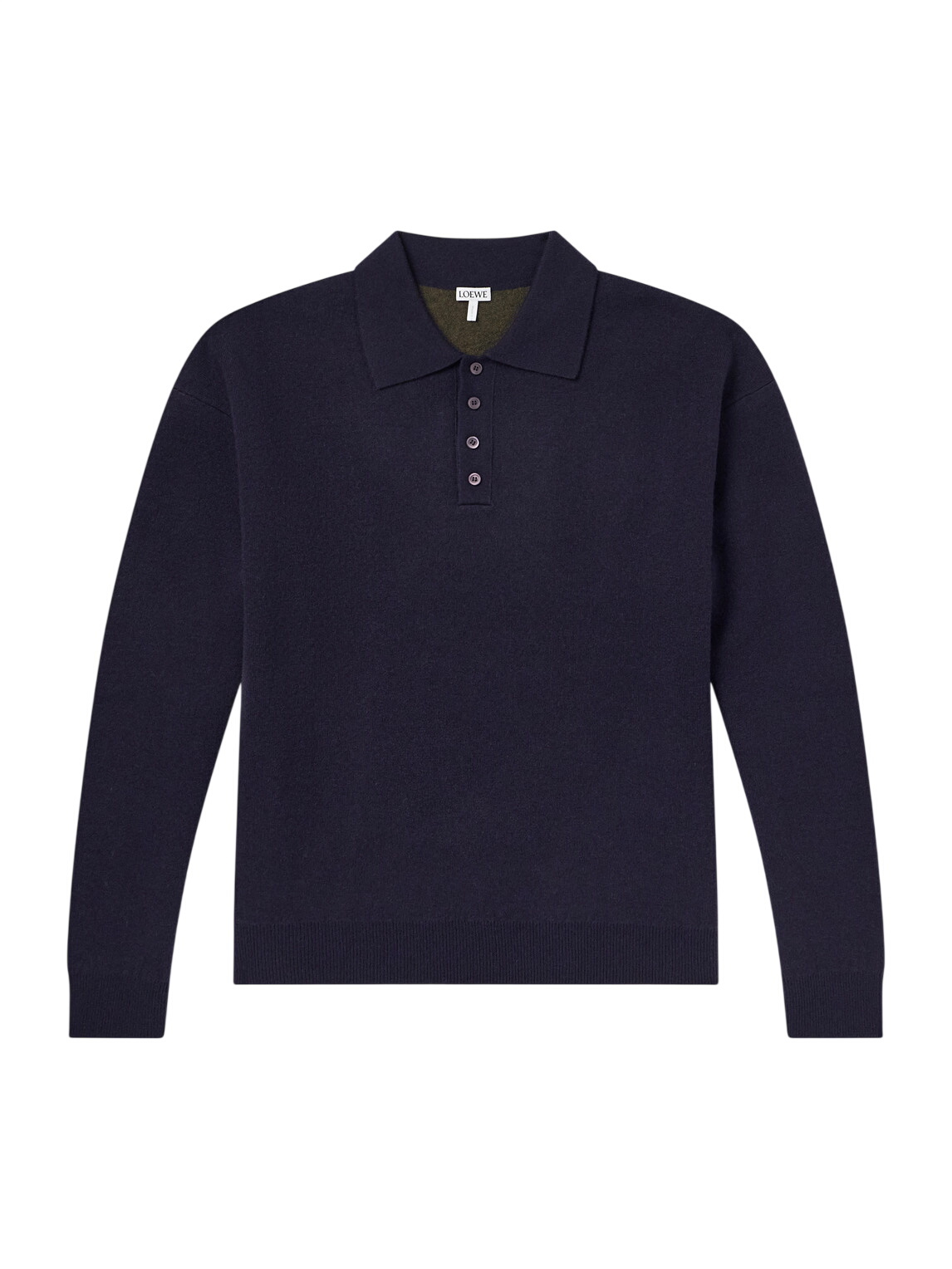 b*.様 LOEWE ニットポロシャツ LOEWE Fair Isle Knit Polo ニットポロシャツ
