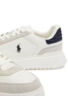Polo Ralph Lauren Rlite Sport Panelled Leather Sneakers White