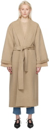 by Malene Birger Taupe Trullem Coat
