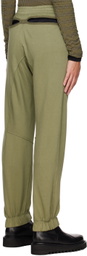 Parnell Mooney SSENSE Exclusive Khaki V-Line Lounge Pants