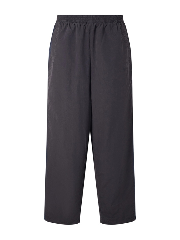 Photo: VETEMENTS - Wide-Leg Striped Shell Sweatpants - Black