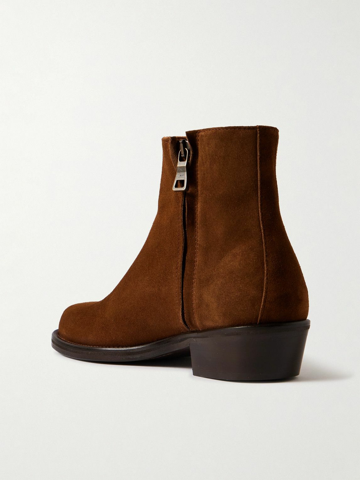 Mr P. - Oscar Suede Chelsea Boots - Brown