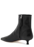 Aeyde Sofie Leather Ankle Boots Black