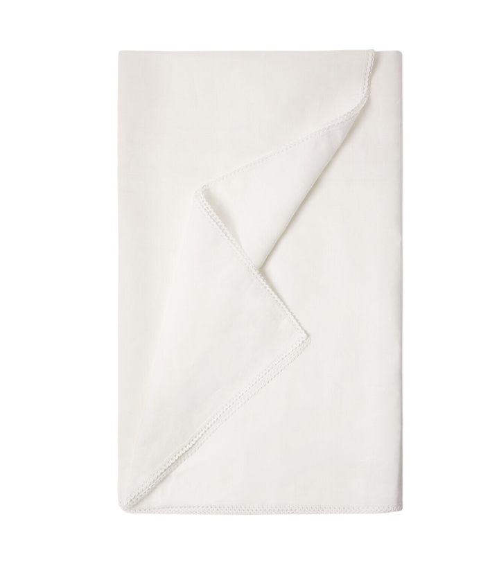 Photo: Once Milano Lace-trimmed tablecloth
