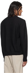 Barena Black V-Neck Sweater
