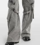 Acne Studios Mid-rise cotton canvas cargo pants
