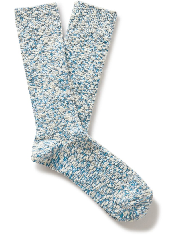 Photo: Anonymous ism - Slub Cotton-Blend Socks