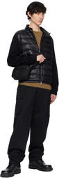 Moncler Black Pierrick Water-Repellent Crossbody Bag